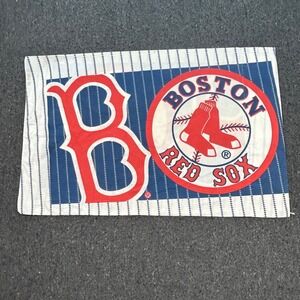 Vintage 90s MLB Boston Red Sox 1994 Logo Pillowcase Pinstripe